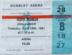 London Ticket 1981